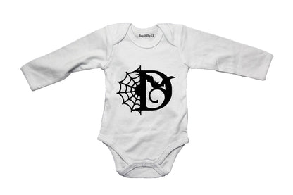 D - Halloween Spiderweb - Baby Grow