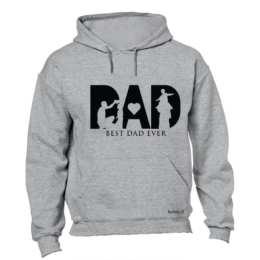 DAD - Best Dad Silhouette - Hoodie