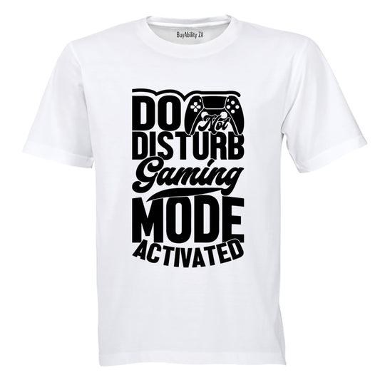 DND Gaming Mode - Adults - T-Shirt - BuyAbility South Africa