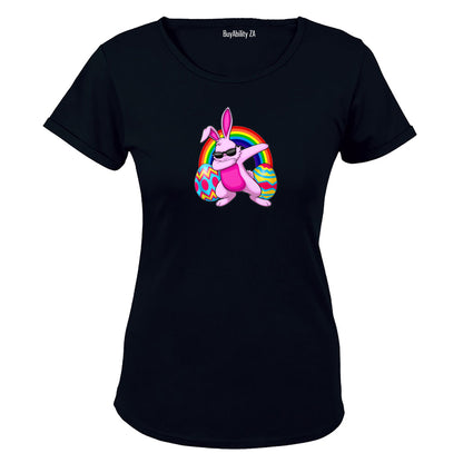 Dabbing Easter Bunny - Ladies - T-Shirt