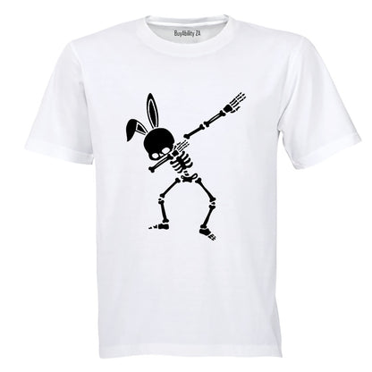 Dabbing Easter Skeleton - Kids T-Shirt