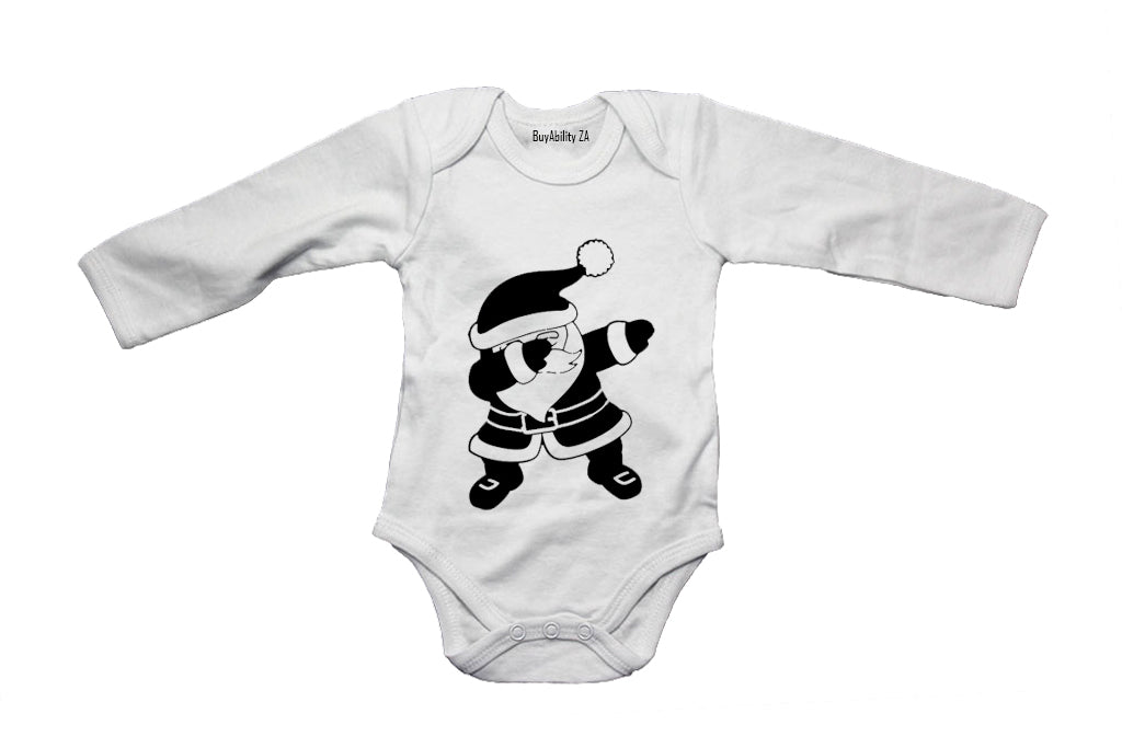 Dabbing Santa - Christmas - Baby Grow
