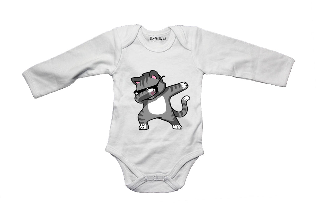 Dabbing Cat - Baby Grow