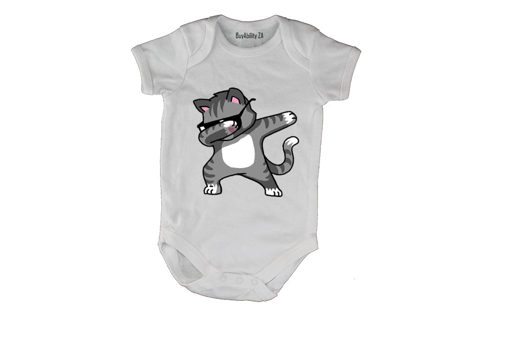 Dabbing Cat - Baby Grow