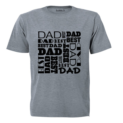 DAD - Best Dad - Adults - T-Shirt