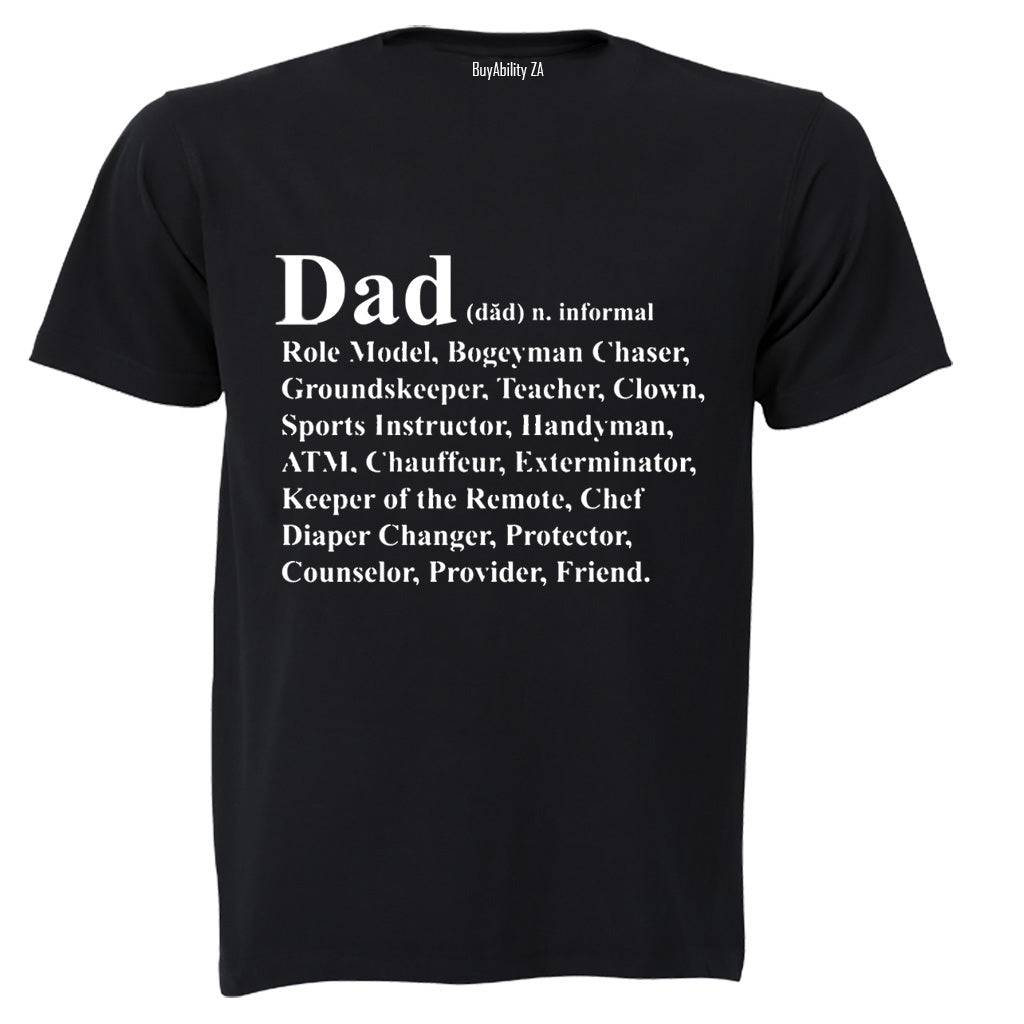 DAD - Full Definition - Adults - T-Shirt