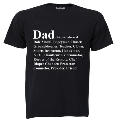 DAD - Full Definition - Adults - T-Shirt