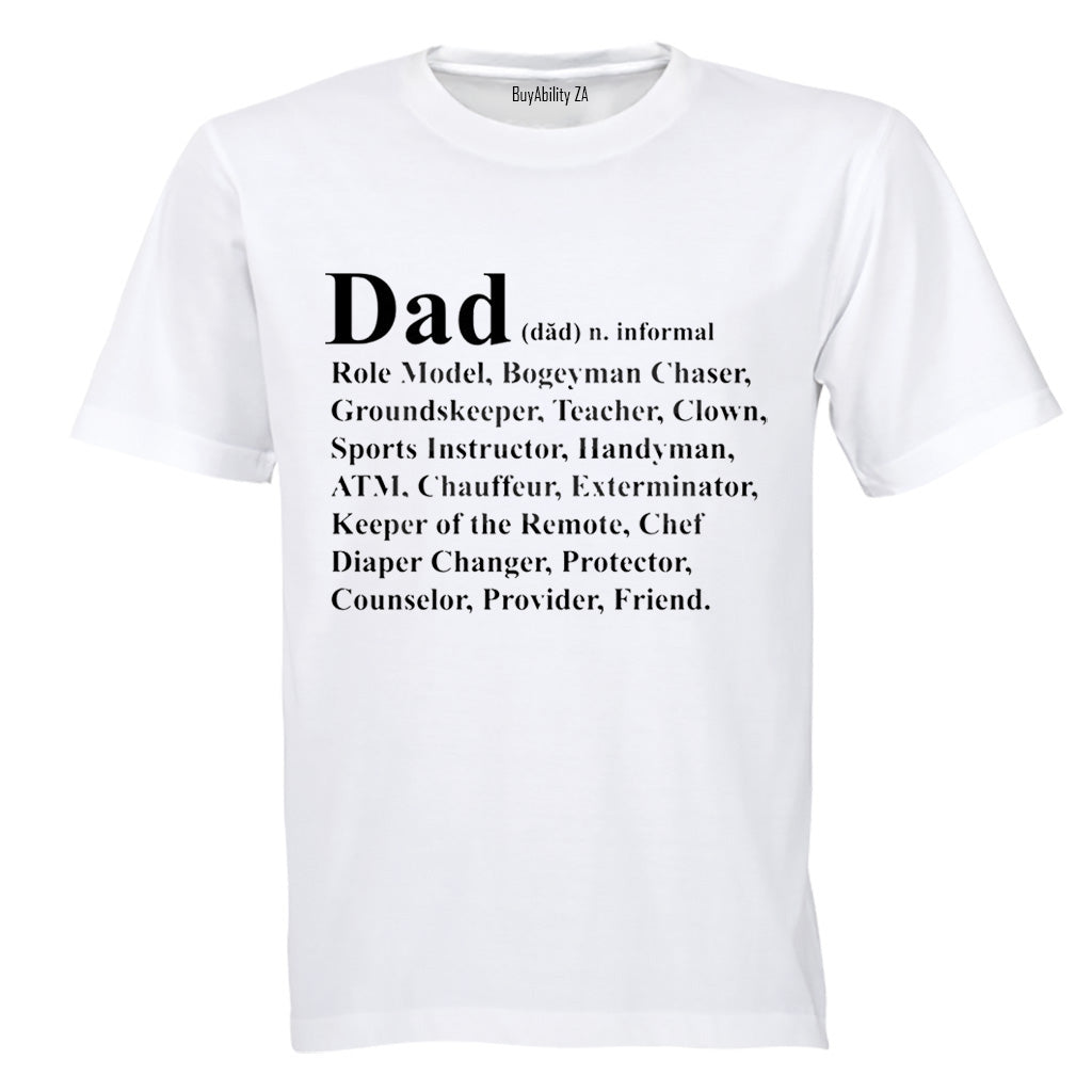 DAD - Full Definition - Adults - T-Shirt