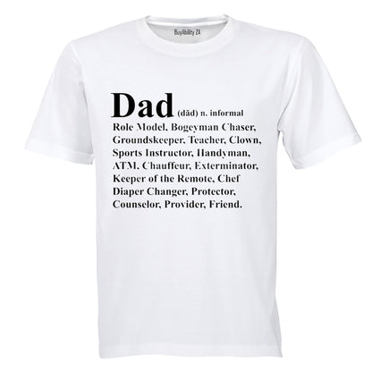 DAD - Full Definition - Adults - T-Shirt