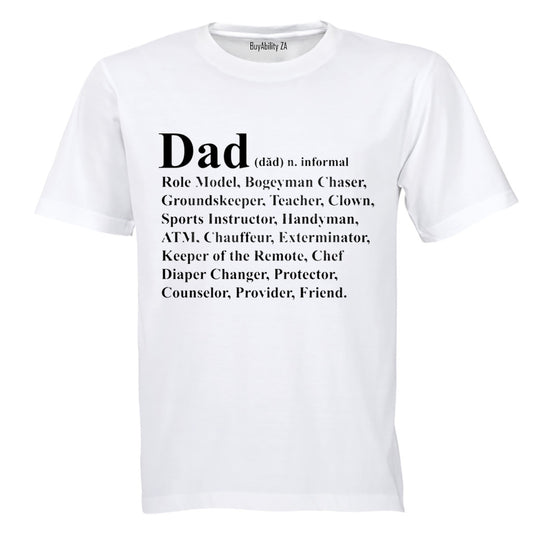 DAD - Full Definition - Adults - T-Shirt