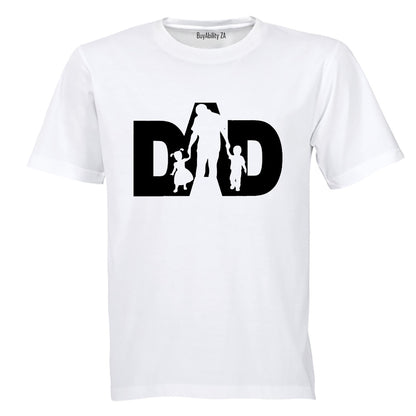 DAD - Family Silhouette - Adults - T-Shirt - BuyAbility