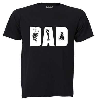 Dad - Fishing - Adults - T-Shirt - BuyAbility