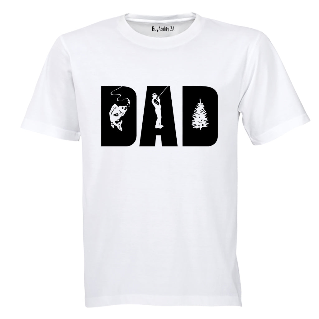 Dad - Fishing - Adults - T-Shirt - BuyAbility