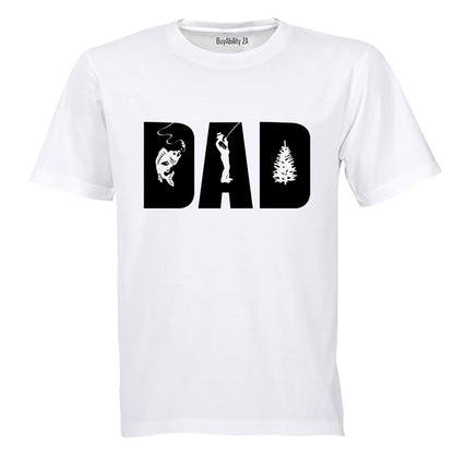 Dad - Fishing - Adults - T-Shirt - BuyAbility