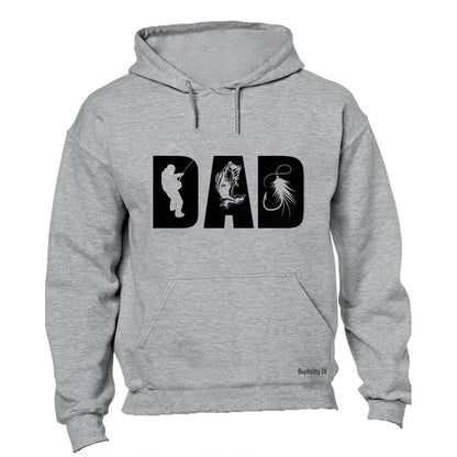 DAD - Fishing silhouette - Hoodie