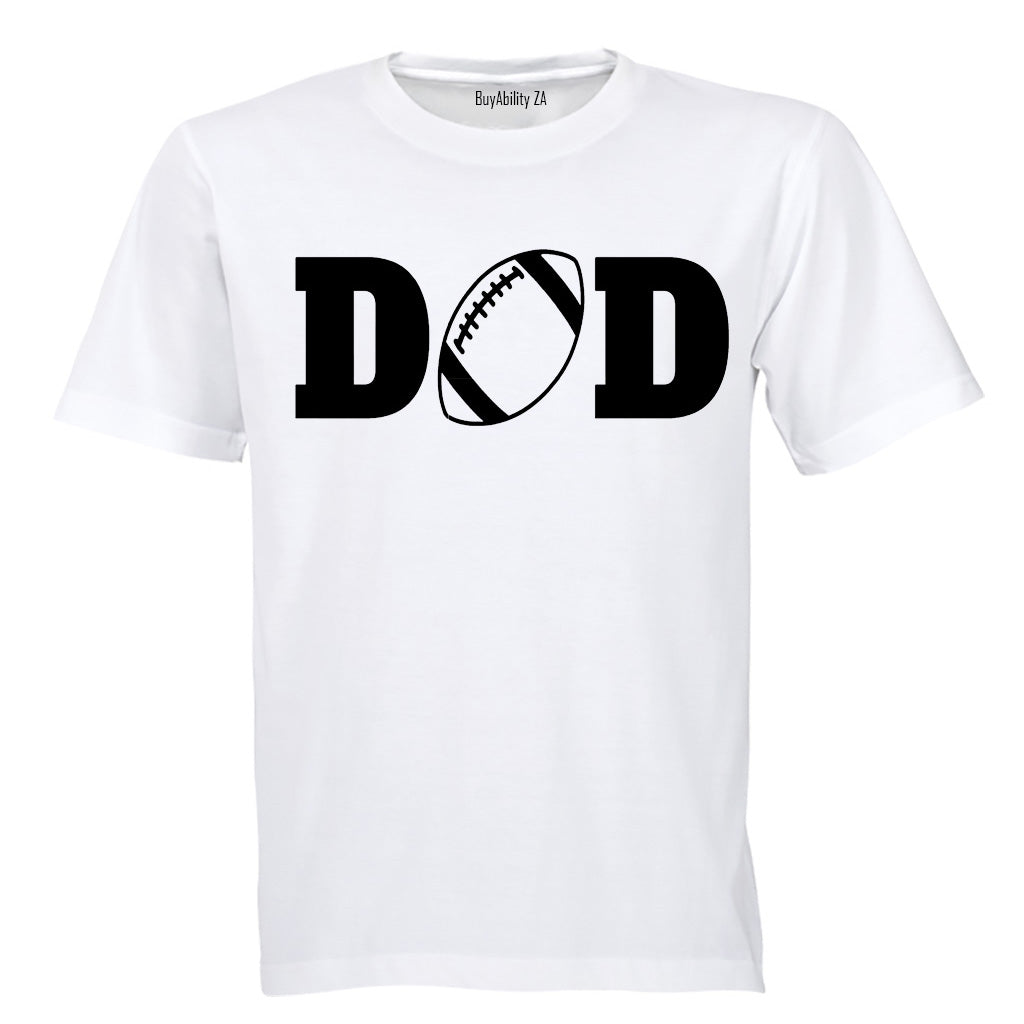 DAD - Rugby Ball - Adults - T-Shirt