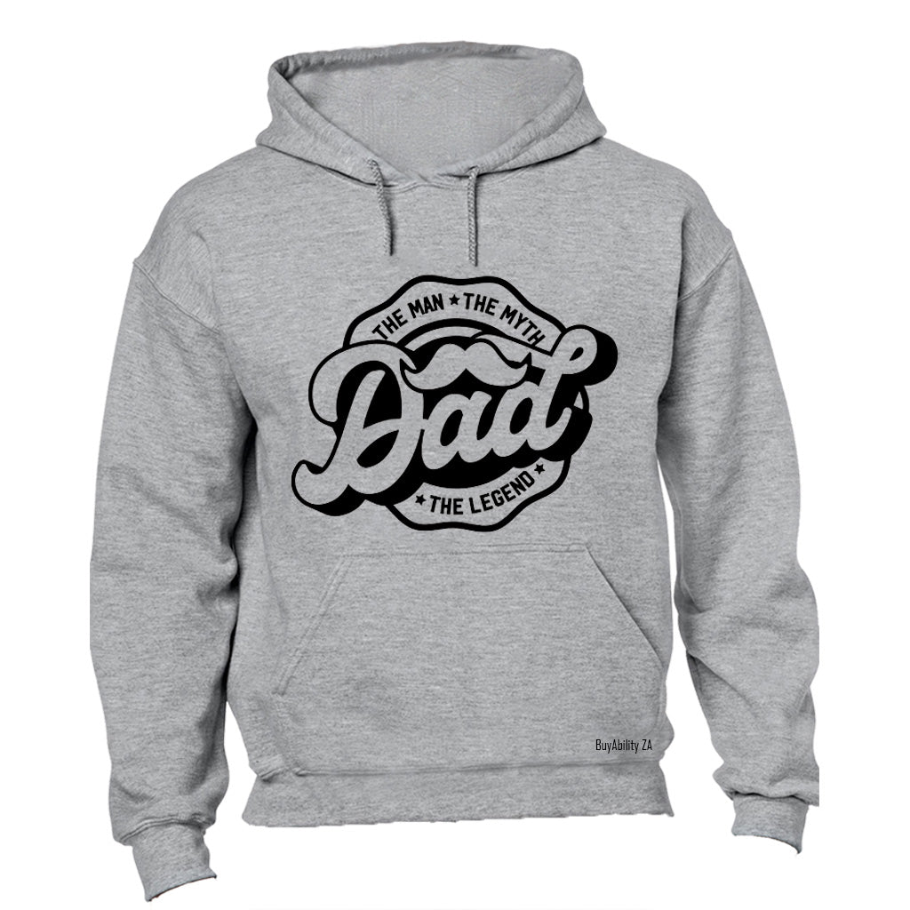 Dad - The Man - Mustache - Hoodie