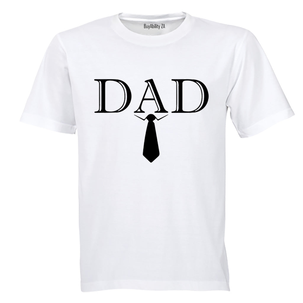 Dad - Tie - Adults - T-Shirt