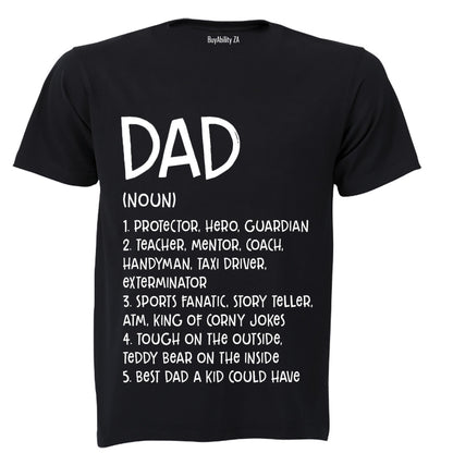 DAD Definition - Adults - T-Shirt - BuyAbility