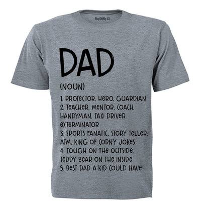 DAD Definition - Adults - T-Shirt - BuyAbility