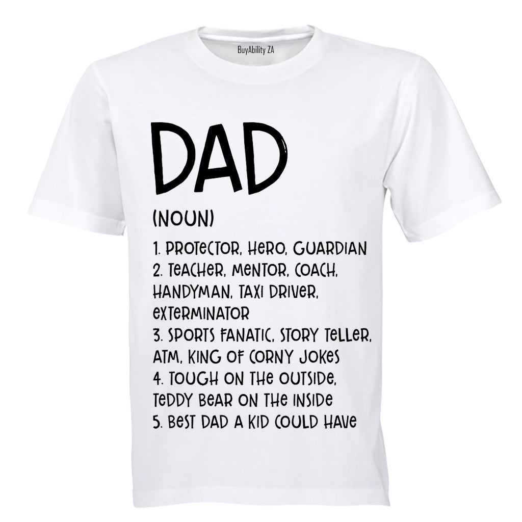 DAD Definition - Adults - T-Shirt - BuyAbility