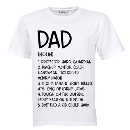 DAD Definition - Adults - T-Shirt - BuyAbility