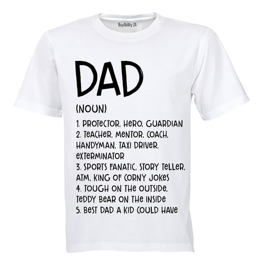 DAD Definition - Adults - T-Shirt - BuyAbility