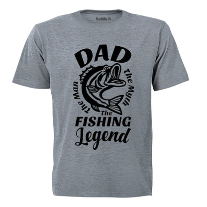 Dad - The Fishing Legend - Adults - T-Shirt - BuyAbility South Africa