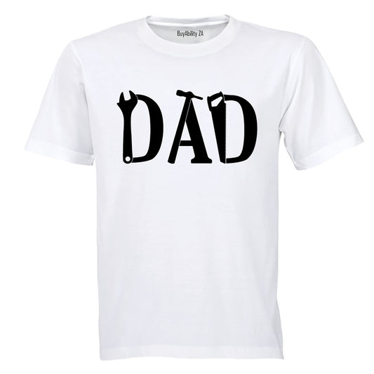 DAD - Tool Font - Adults - T-Shirt