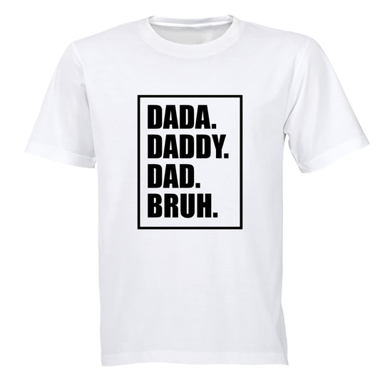 Dad. Bruh - Adults - T-Shirt - BuyAbility South Africa