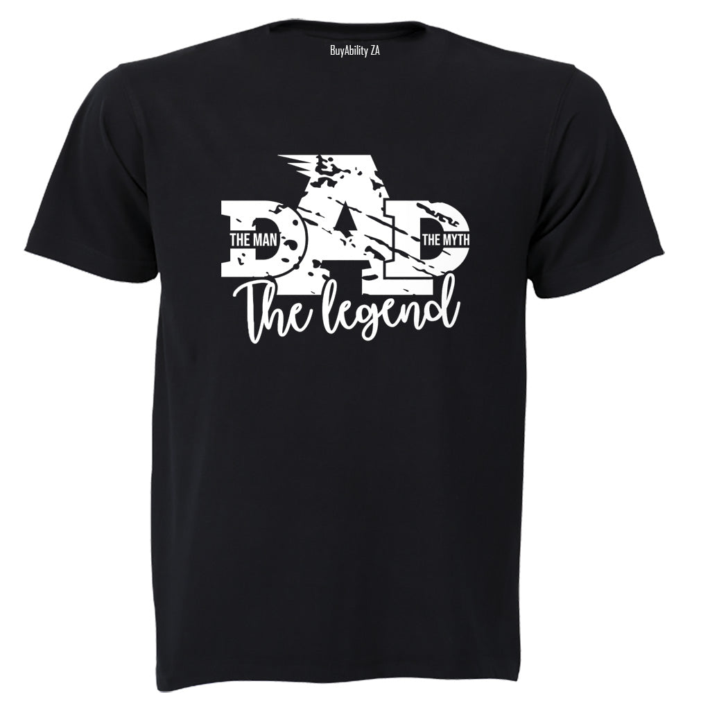 Dad. The Legend - Bold - Adults - T-Shirt - BuyAbility South Africa