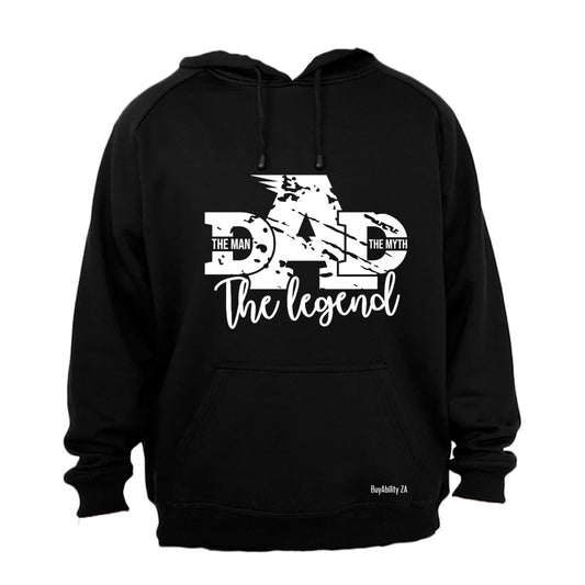 Dad. The Legend - Bold - Hoodie - BuyAbility South Africa