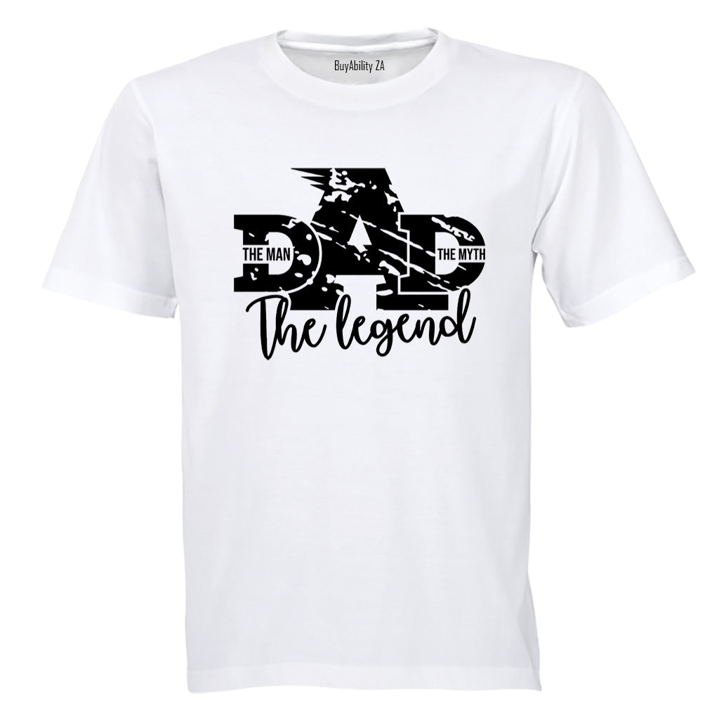 Dad. The Legend - Bold - Adults - T-Shirt - BuyAbility South Africa