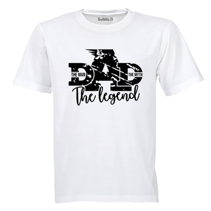 Dad. The Legend - Bold - Adults - T-Shirt - BuyAbility South Africa