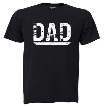 Dad. The Legend - Star - Adults - T-Shirt - BuyAbility South Africa