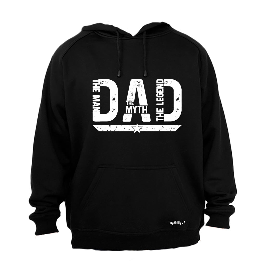 Dad. The Legend - Star - Hoodie - BuyAbility South Africa