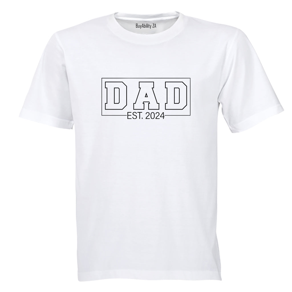 Dad 2024 - Rectangular - Adults - T-Shirt