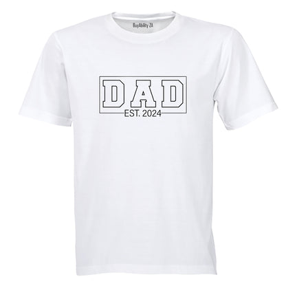 Dad 2024 - Rectangular - Adults - T-Shirt