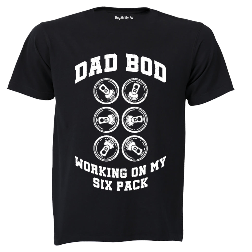 Dad Bod - Six Pack - Adults - T-Shirt