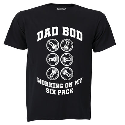 Dad Bod - Six Pack - Adults - T-Shirt