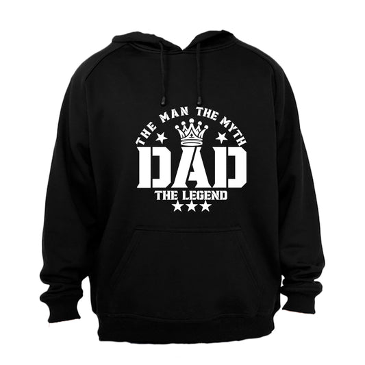Dad Crown - The Legend - Hoodie - BuyAbility South Africa