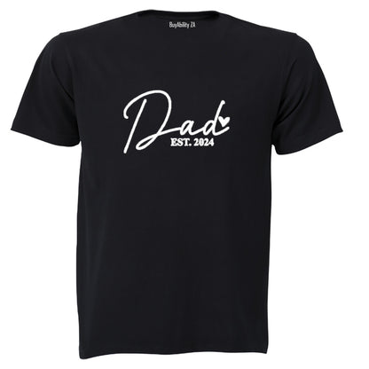 Dad 2024 - Heart - Adults - T-Shirt
