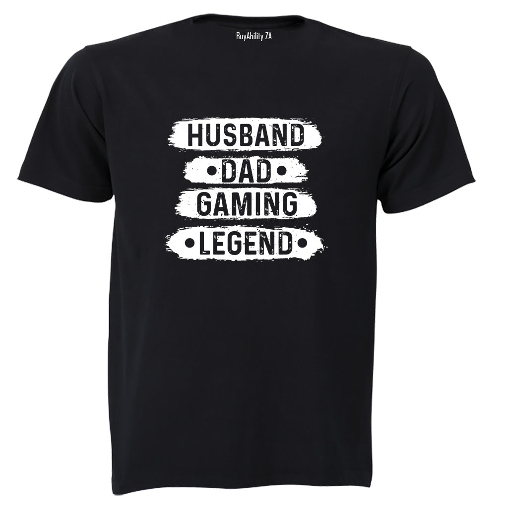 Dad Gaming Legend - Adults - T-Shirt - BuyAbility South Africa