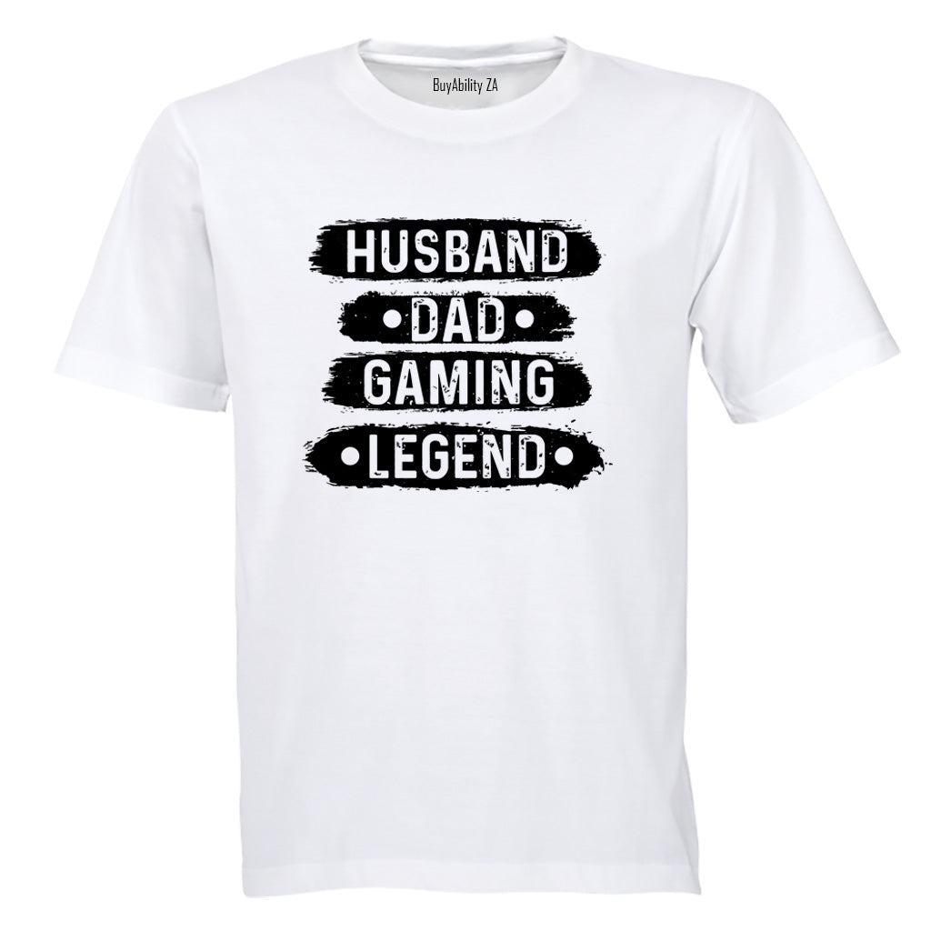 Dad Gaming Legend - Adults - T-Shirt - BuyAbility South Africa