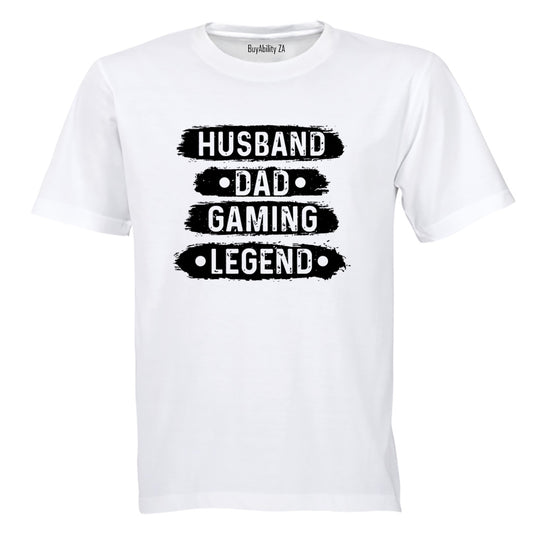 Dad Gaming Legend - Adults - T-Shirt - BuyAbility South Africa