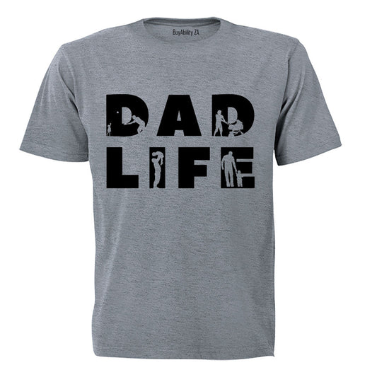 Dad Life - Family - Adults - T-Shirt - BuyAbility