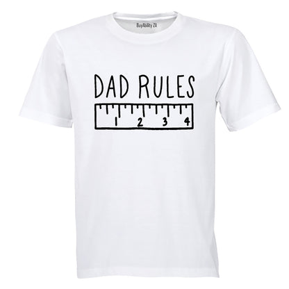 Dad Rules - Adults - T-Shirt - BuyAbility