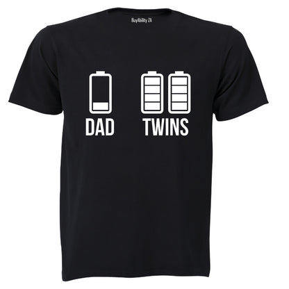 Dad vs. Twins - Adults - T-Shirt - BuyAbility
