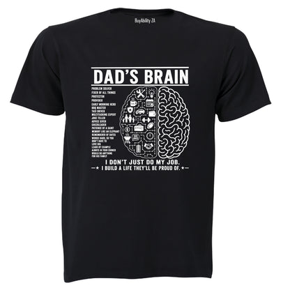 Dad's Brain - Adults - T-Shirt - BuyAbility South Africa