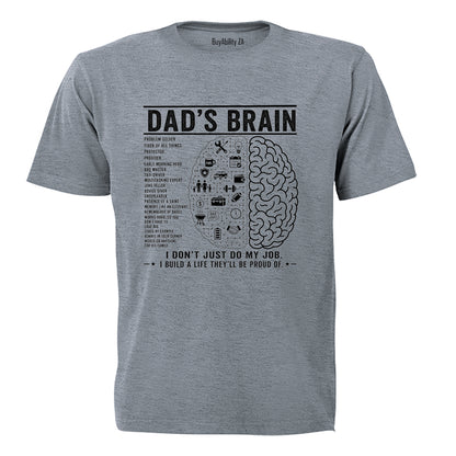 Dad's Brain - Adults - T-Shirt - BuyAbility South Africa